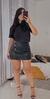 Short Saia Couro Ecológico - loja online