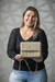 Imagem do Bolsa feminina de couro legítimo - Emily Nude