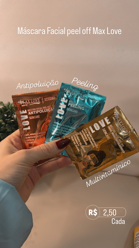 Máscara Facial Peel Off Max Love - 8g - comprar online
