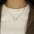 Collar doble Vesta - Sansa Jewels