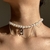 Choker Perlas
