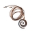 Collar Gamuza Espiral en internet