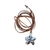 Collar Gamuza Flor - Sansa Jewels
