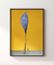 Quadro Folha Azul Minimalista - Vibra Decora | Quadros Decorativos