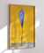 Quadro Folha Azul Minimalista - loja online
