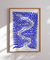 Quadro Folhagem Blue - loja online