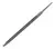 LIMA MECANICA TRIANGULAR CANTO REDONDO (SERROTE) 06" N.V.O. - KIT