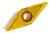 INSERTO METAL DURO VBMT 160408 P35 BRASSINTER (10PÇS)