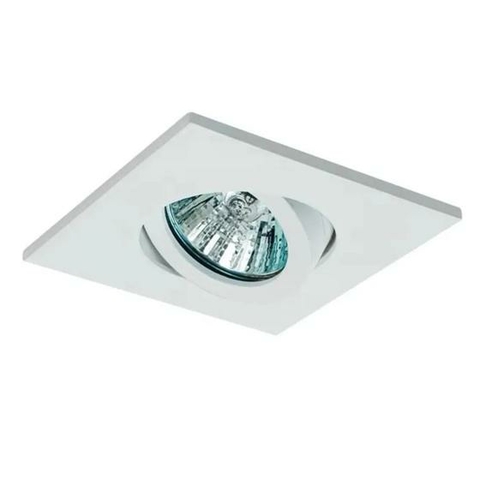 SPOT EMBUTIR QUADRADO 1xDICRO Gu10 MF 160 - METAL TECNICA