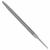 LIMA MECANICA TRIANGULAR BASTARDA 10" K&F - KIT