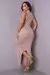 Vestido Longo com Gola - Nude - Use Copacabana