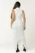 Vestido Longo com Gola - Branco na internet