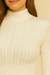 Cropped Tricot Manga Longa Olivia- Branco na internet