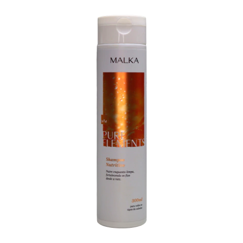 Shampoo Nutritivo - Pure Elements - Malka - 300ml