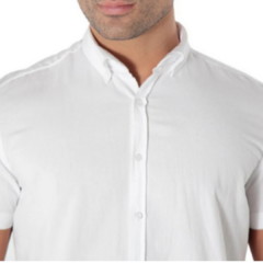 Imagem do Camisa manga curta slim fit oxford button down