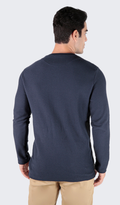 Casaco Henley Textura - comprar online