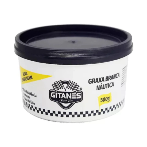 Graxa Branca Náutica 500g Resistente à Umidade Gitanes - comprar online