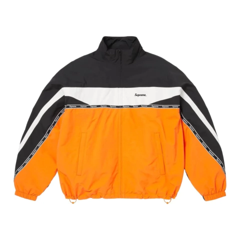Jaqueta Supreme® Zip Up Logo Taping Track Jacket - Cop Box LTDA