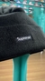 Touca Supreme x New Era S Logo Beanie Black