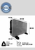 Eiffel-panel Electrico Convector 2000w Termostato Gris - comprar online