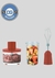 Mini Pimer Eiffel E-237 3-1 Acero Inox Accesorios Color Roja en internet