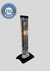 Calefactor eléctrico estufa 2 velas vertical Eiffel - comprar online