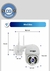 Camara de Seguridad Exterior Waggs Domo CDSE1 Wifi Ip Full Hd - tiendadg