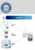 Camara de Seguridad Exterior Waggs Domo CDSE1 Wifi Ip Full Hd en internet