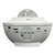 Proyector Velador Naku VP-001 Luz Galaxia LED con Parlante y Control Blanco