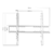 Soporte Fijo Naku S-46F de Pared Para TV de 32" a 85" en internet
