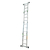 Imagen de Escalera Naku ESC-001 de Aluminio Multipropósito 12 Escalones - 8 Posiciones