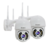 Kit x 2 Cámara de Seguridad WiFi IP Naku CV-001 Full HD 4MP Motorizada con Visión Nocturna - comprar online