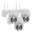 Kit x 3 Cámara de Seguridad WiFi IP Naku CV-001 Full HD 4MP Motorizada con Visión Nocturna - comprar online