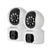 Kit x 2 Cámaras Baby Call Doble Lente WiFi IP Naku CV-003 Full HD Motorizada 2MP - comprar online