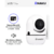 Kit x 4 Cámaras Baby Call WiFi IP Naku CV-004 Full HD Motorizada con Visión Nocturna
