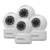 Kit x 4 Cámaras Baby Call WiFi IP Naku CV-005 Full HD Motorizada con Visión Nocturna - comprar online
