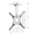 Soporte de Techo Naku S-CM244 Rebatible Para TV de 17” a 60” - Nak Stuff