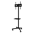 Soporte Rack Naku TVR-001 Para TV de 32” a 55” con Ruedas y Estante - comprar online