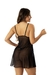 Camisola com calcinha em Renda Bicolor – Geisa - comprar online
