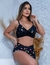 Top Doll Pijama De Dormir Baby Doll Dia E Noite Estampado - comprar online