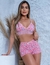 Top Doll Pijama De Dormir Baby Doll Dia E Noite Estampado na internet