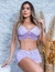 Imagem do Top Doll Feminino Noite em Suede e Renda Pijama para Dormir