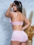 Top Doll Feminino Noite em Suede e Renda Pijama para Dormir - comprar online
