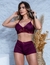 Top Doll Feminino Noite em Suede e Renda Pijama para Dormir