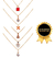 Imagem do Colar Prata + Ouro 18k Gota de Cristal Natural Ponte Vecchio