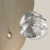 Colar Prata + Ouro 18k Gota de Cristal Natural Ponte Vecchio - comprar online