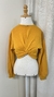 Cropped mostarda H&M