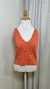 Regata Tricot Salmão Bluesteel - comprar online