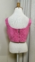 Cropped Nati Vozza Rosa Jeans na internet