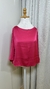 Blusa BluK pink cetim